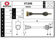 V1246 Nezaradený diel SNRA