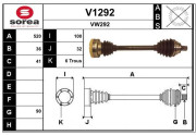 V1292 Nezaradený diel SNRA