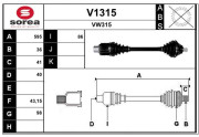 V1315 Nezaradený diel SNRA