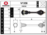 V1358 Nezaradený diel SNRA