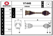 V1446 Nezaradený diel SNRA