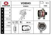 VO8043 Nezaradený diel SNRA