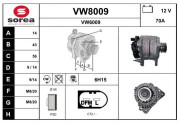 VW8009 Nezaradený diel SNRA