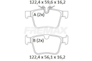 FBP-2617 Sada brzdových platničiek kotúčovej brzdy FREMAX