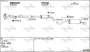AU1204 Výfukový systém FENNO