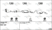 LR804 Výfukový systém FENNO