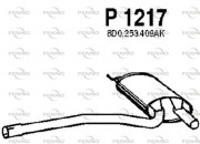 P1217 Stredný tlmič výfuku FENNO