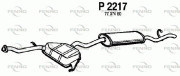 P2217 Koncový tlmič výfuku FENNO