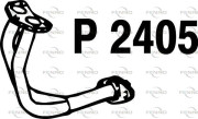 P2405 Výfukové potrubie FENNO
