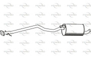 P2525 Stredný tlmič výfuku FENNO