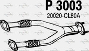 P3003 Výfukové potrubie FENNO