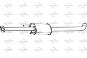 P31038 Stredný tlmič výfuku FENNO
