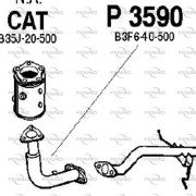 P3590 Výfukové potrubie FENNO