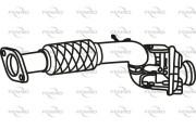 P36116 Výfukové potrubie FENNO