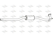 P38011 Stredný tlmič výfuku FENNO