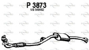 P3873 Predný tlmič výfuku FENNO