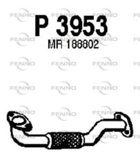 P3953 Výfukové potrubie FENNO
