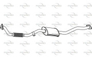 P4055 Stredný tlmič výfuku FENNO