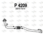 P4209 Výfukové potrubie FENNO