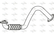 P43150 Výfukové potrubie FENNO