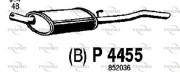 P4455 Koncový tlmič výfuku FENNO