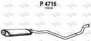 P4715 Stredný tlmič výfuku FENNO