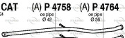 P4758 Výfukové potrubie FENNO