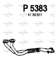 P5383 Výfukové potrubie FENNO