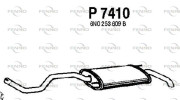 P7410 Koncový tlmič výfuku FENNO