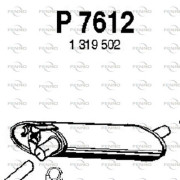 P7612 Stredný tlmič výfuku FENNO