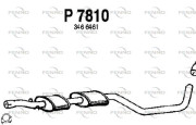 P7810 Stredný tlmič výfuku FENNO