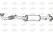 P9824DPF Filter sadzí/pevných častíc výfukového systému FENNO