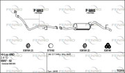 TO314 Výfukový systém FENNO