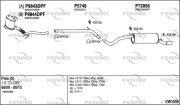 VW1059 Výfukový systém FENNO