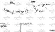 VW1129 Výfukový systém FENNO