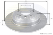 ADC0567 Brzdový kotúč ANL Coated Braking COMLINE