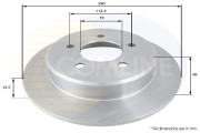 ADC2312 Brzdový kotúč ANL Coated Braking COMLINE