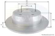 ADC2315 Brzdový kotúč Comline COMLINE