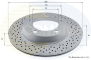 ADC2909V Brzdový kotúč ANL Coated Braking COMLINE