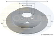 ADC2912 Brzdový kotúč ANL Coated Braking COMLINE