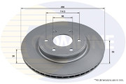 ADC2926V Brzdový kotúč ANL Coated Braking COMLINE