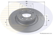 ADC2980 Brzdový kotúč ANL Coated Braking COMLINE