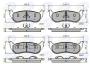 CBP01763 Sada brzdových platničiek kotúčovej brzdy Comline COMLINE