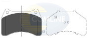 CBP06056 Sada brzdových platničiek kotúčovej brzdy Comline COMLINE
