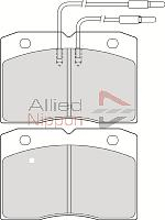 CBP11047 Sada brzdových platničiek kotúčovej brzdy Comline COMLINE