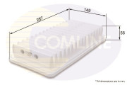 CTY12095 Vzduchový filter COMLINE
