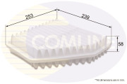 CTY12185 Vzduchový filter COMLINE