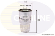 CTY13021 Palivový filter COMLINE