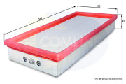 EAF605 Vzduchový filter COMLINE
