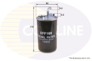 EFF168 Palivový filter COMLINE